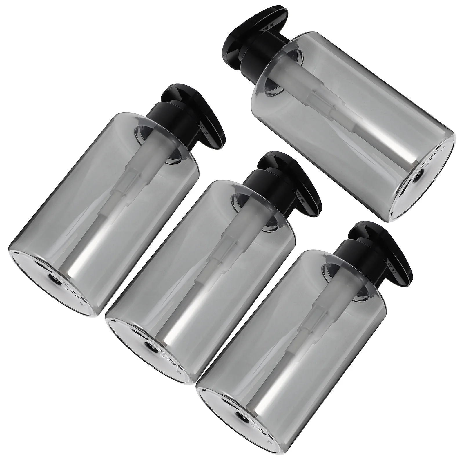 

4Pcs Pump Bottle Shampoo Dispenser Refillable Liquid Soap Container Premium Press Type for Home Bathroom Lotion Essential Oil