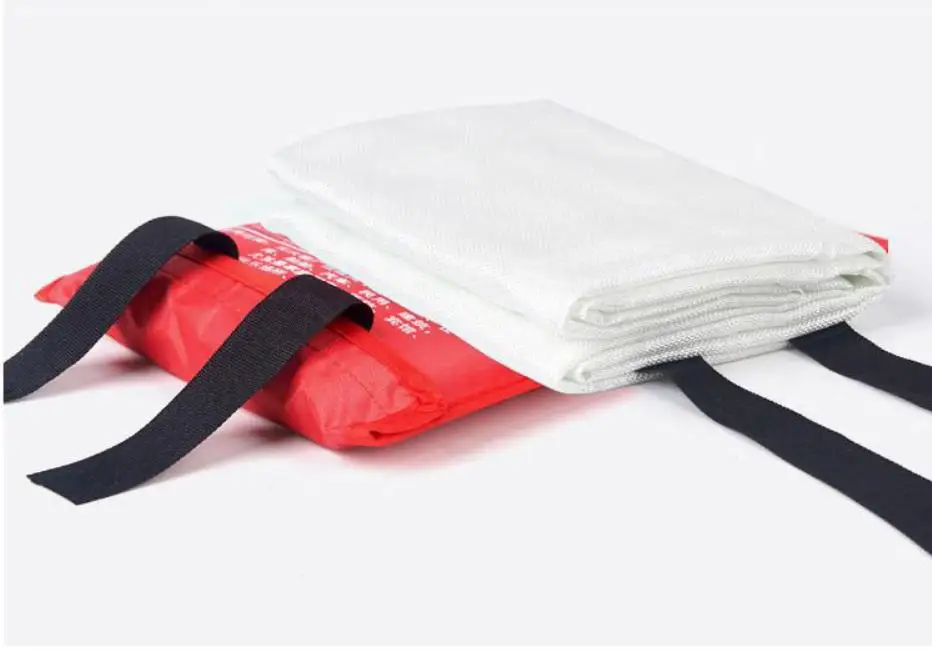 1mX1m Fire blanket, welding blanket factory use,house escape fire equipment,Kitchen fire extinguishing,fire fighting tools