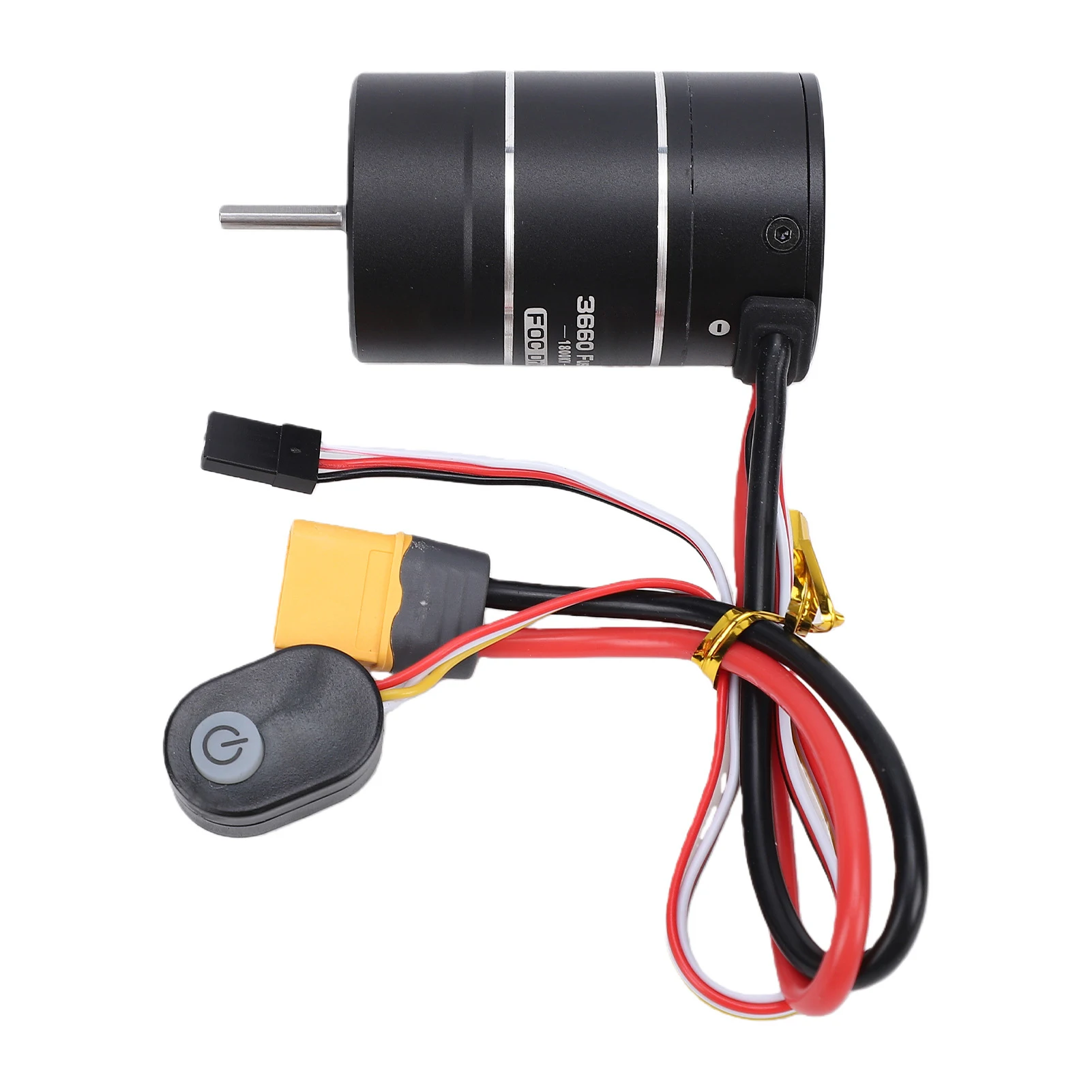 

Бесщеточный мотор 3660 1800KV для краулеров, комплект с ESC 40A и BEC, поддержка 1/10, водонепроницаемый