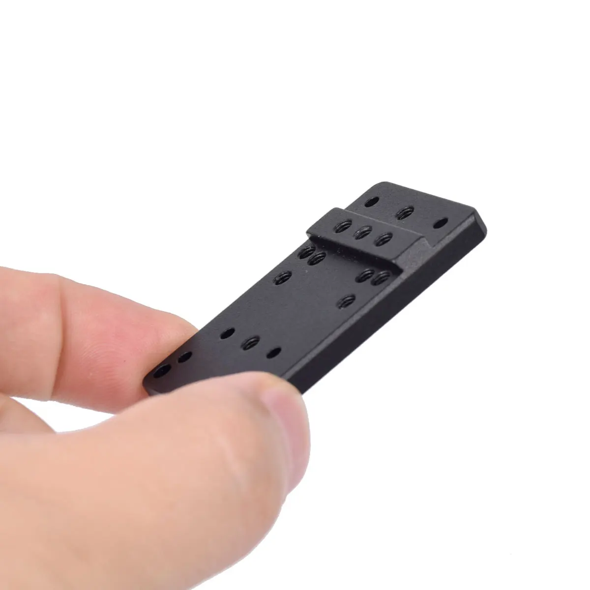 Universelle taktische Zielfernrohr-Montageplatte, Basis für Rotpunktvisier, Adapter für Glock 17 19 G17, elegante, solide Stahlkonstruktion – Detail 11