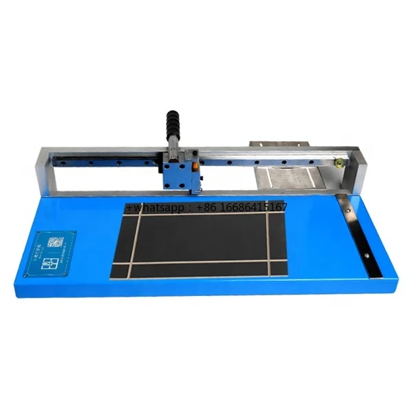 

Updated New Style Manual Cardboard V Grooving Machine Box Sample Making Machine KC-532