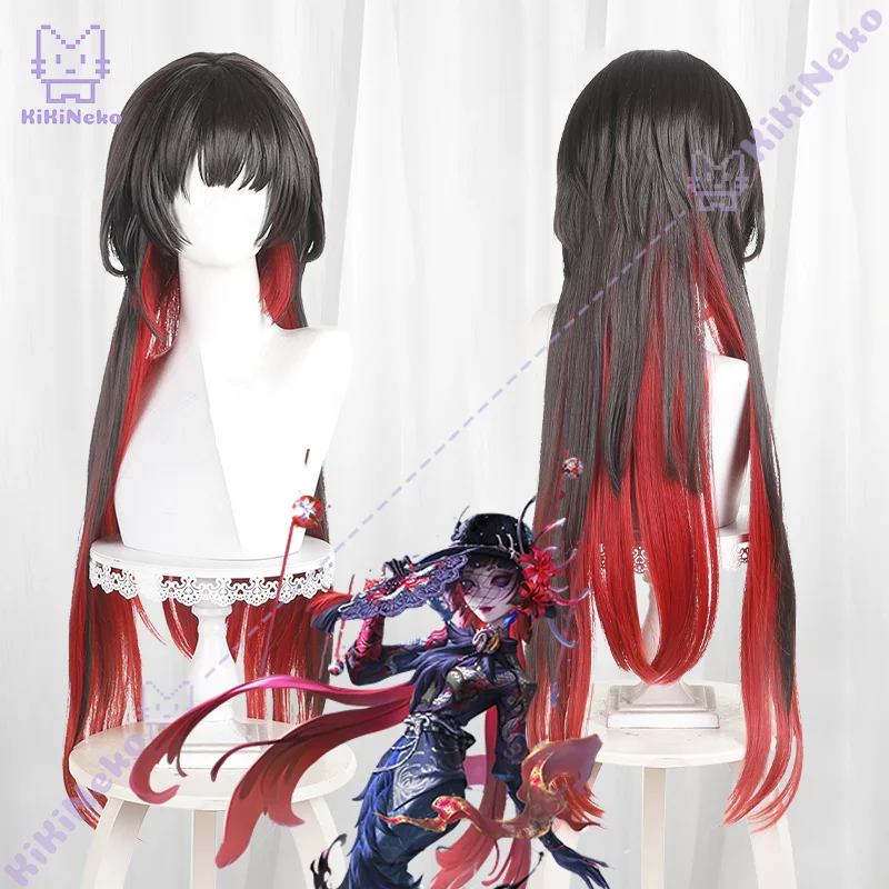 

Игровая идентичность V Гейша Длинная ночь Косплей Парик Черный Красный Градиент Аниме Персонаж Волосы Для Комикон Вечеринка Взрослых Женщин Мужчин