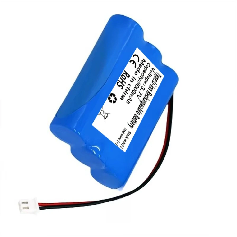 1S3P 3.7V 6000mAh/9000mAh 18650 Lithium Battery with XH2.54-2P Plug For Fishing LED Light Bluetooth Speaker .