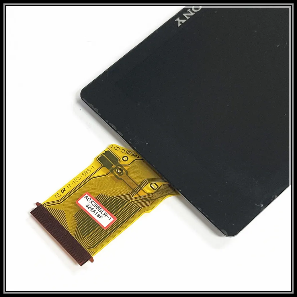 Новый ремонт жк-экрана для SONY DSC-HX200V HX200V HX200 A77, ЖК-экран с подсветкой и защитным стеклом