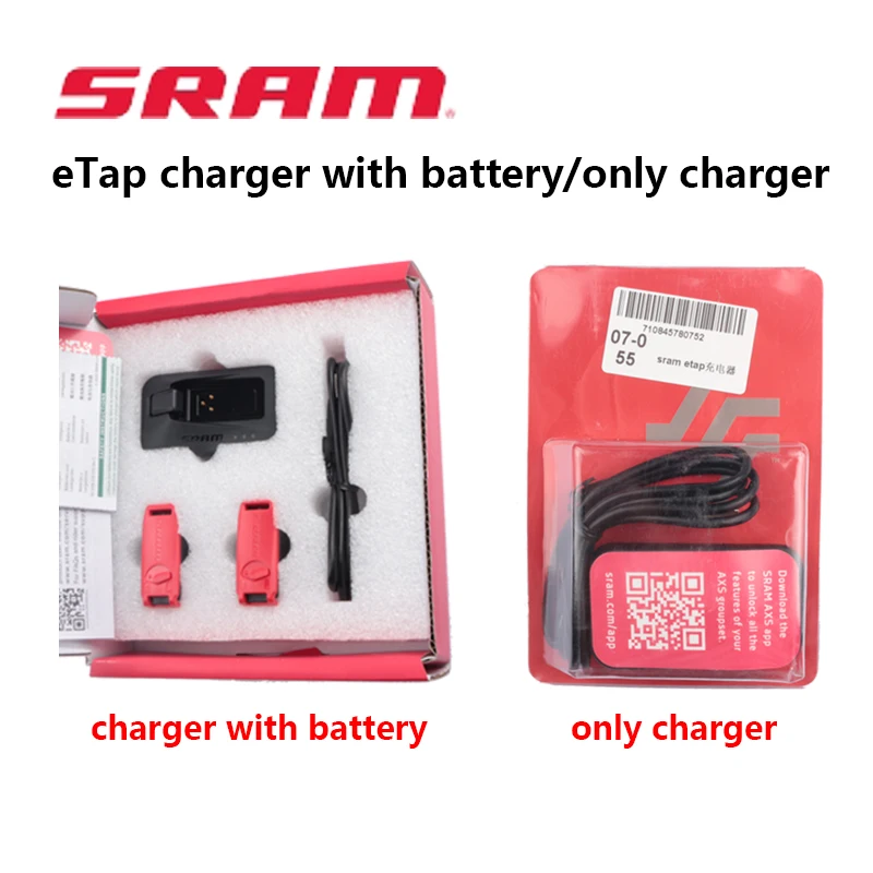 Sram eTap Charger With Battery / Only Charger AXS™ Red Color With Original Box Electronic Parts Bicycle Accessories