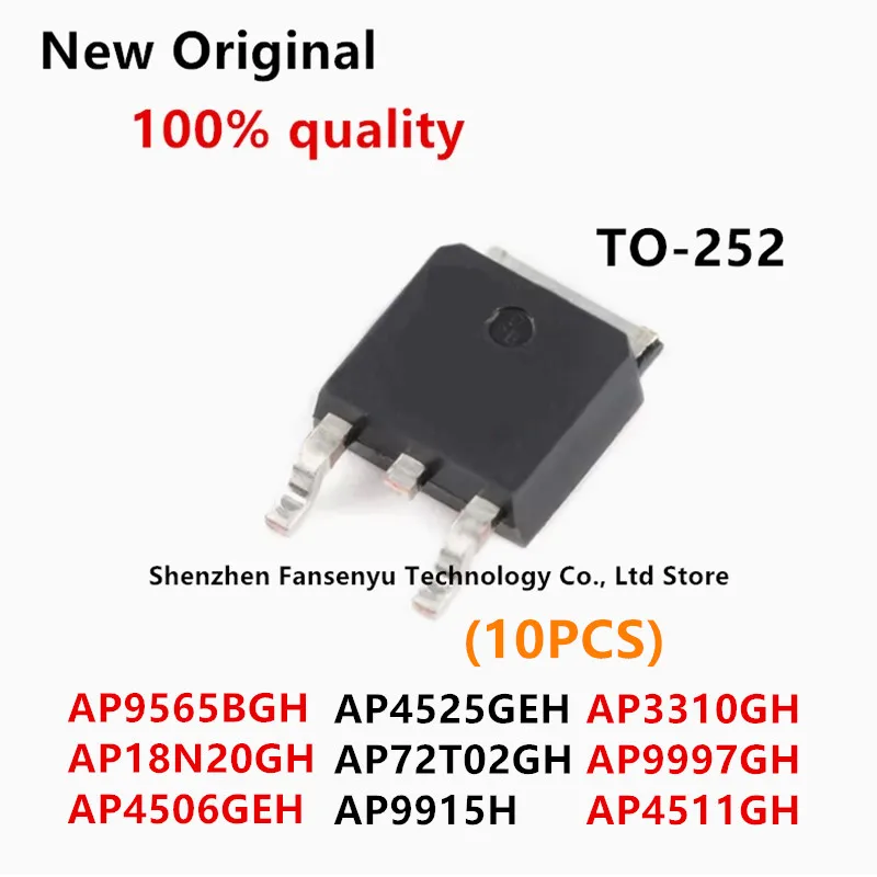 

(10piece) 100% New AP9565BGH AP18N20GH AP3310GH AP9997GH AP9915H AP4506GEH AP4511GH AP4525GEH AP72T02GH Chipset