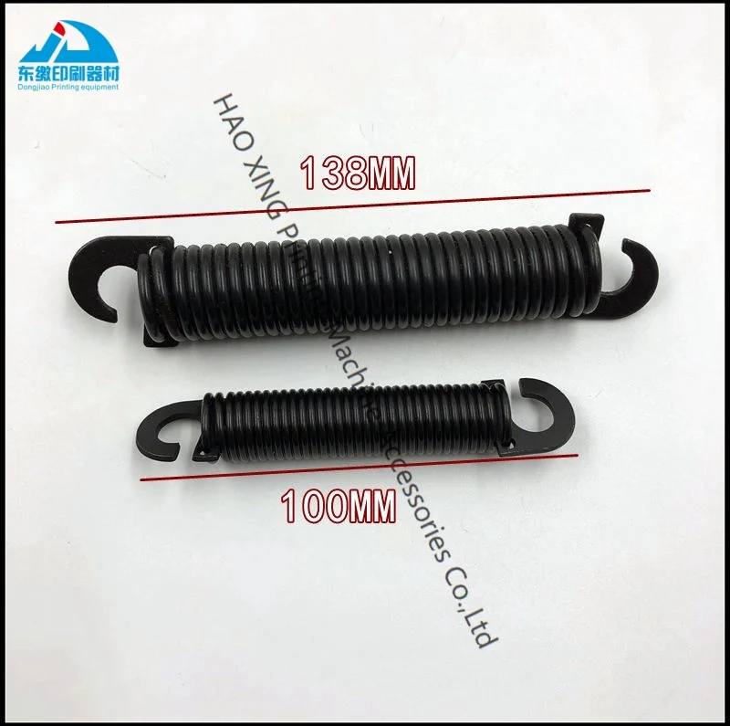 

Offset Printing Machine Parts Water Roller Leaf Spring Hook Spring 100x16mm 66.072.114 for Heidelberg SM/CD102 Spring Hook 138mm