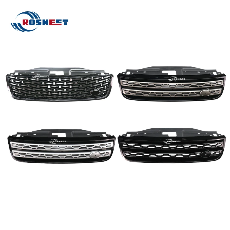 Car Front Bumper Grille Centre Panel Upper Radiator Grill L462 For Land Rover Discovery 5 LR5 2017 2018 2019 2020 2021 2022 2023