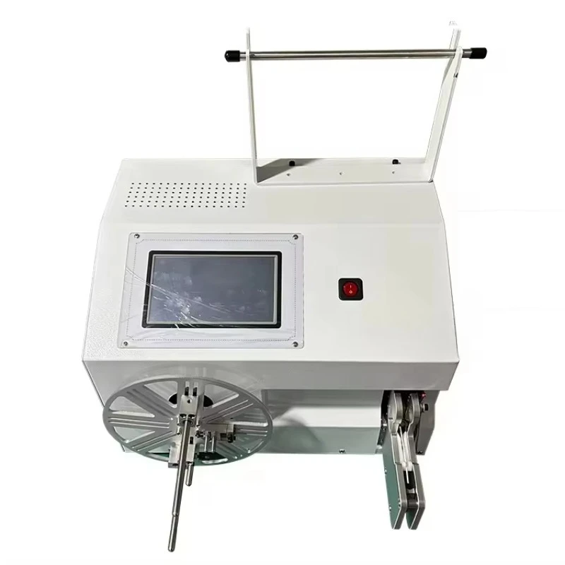 

Semi-Automatic Winding Machine for Power Data USB Cable Lashing Small Portable Cable Manufacturing Equipment