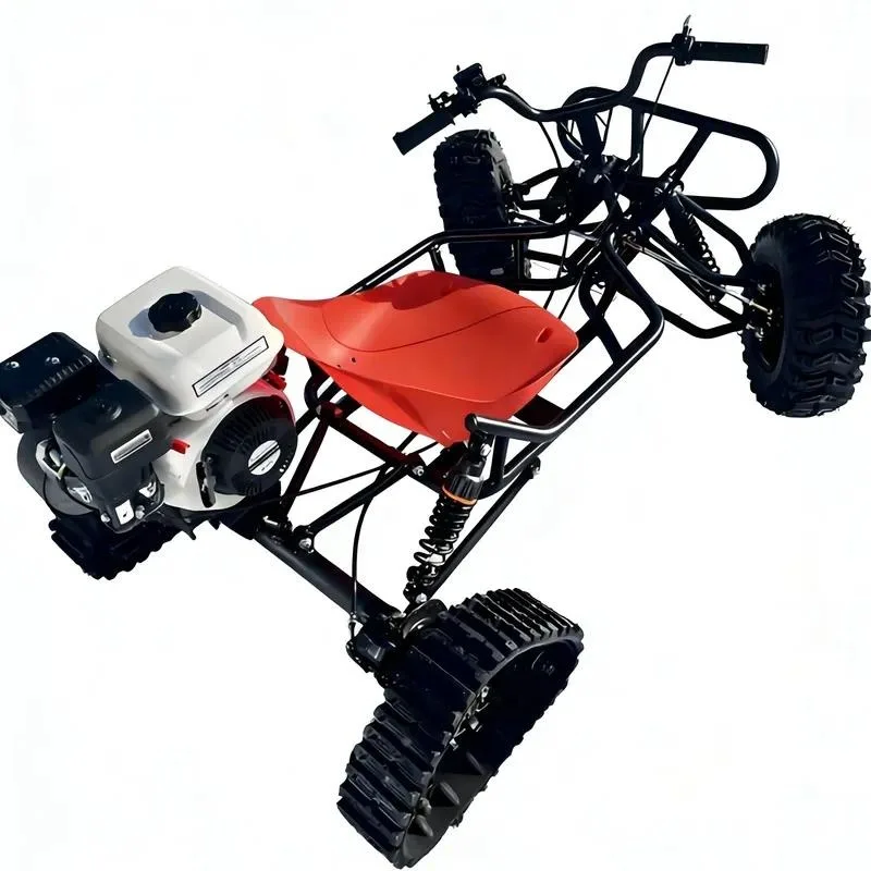 Durable Snowmobile Trailer for Ski Resorts Mountain Towing and Transportation