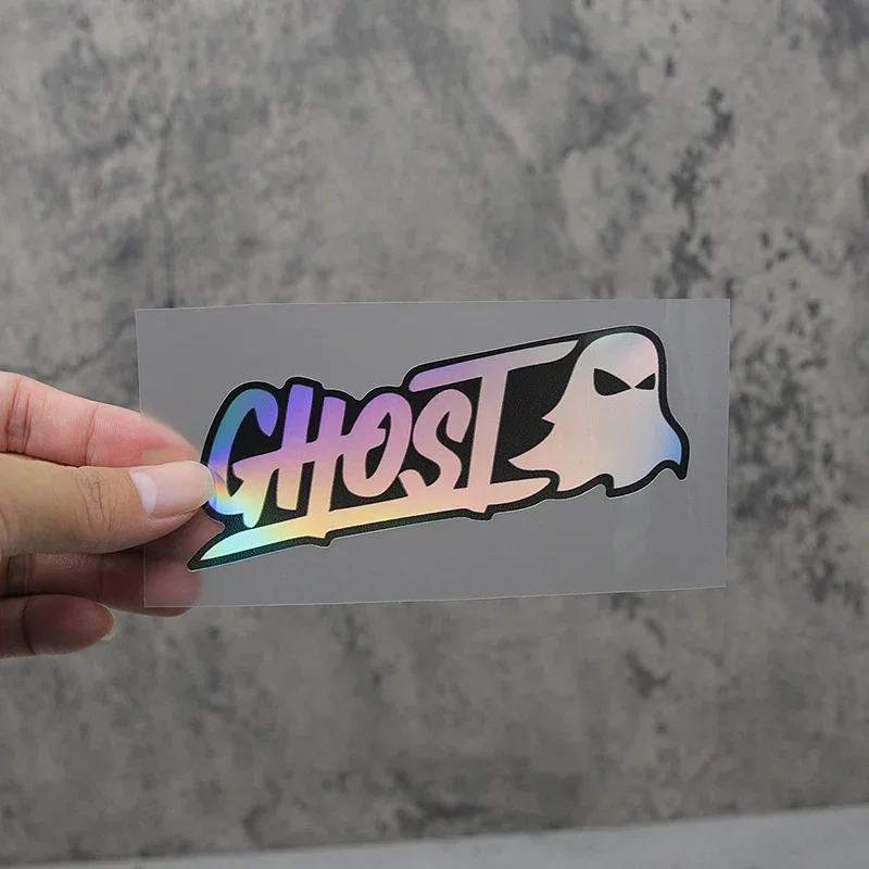 자동차 오토바이용 1PC '고스트' 스티커, 멀티 스타일 디자인 데칼, 자동차 외장 개인화 액세서리