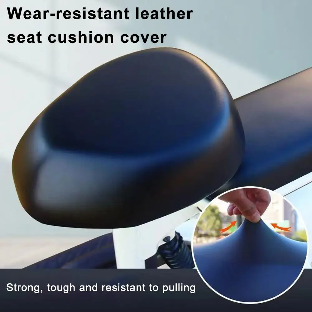 Electric Vehicle Leather Cushion Cover Sunscreen Waterproof Heat Insulation Breathable All-inclusive Cover For All Sea Q7l8