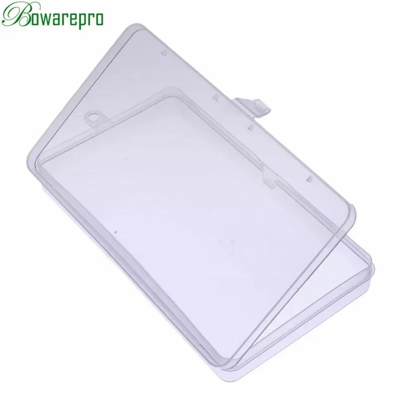 New Makeup Storage Box Jewelry Container Small Clear Plastic Box Case for Mobile Phone Multi-function Tool Beads 17.2 X9.8x2.1cm