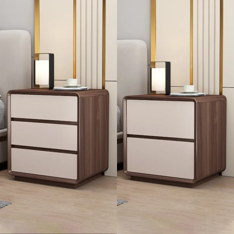Second-hand style bedside table, home bedroom, small apartment, bedside table, 2025