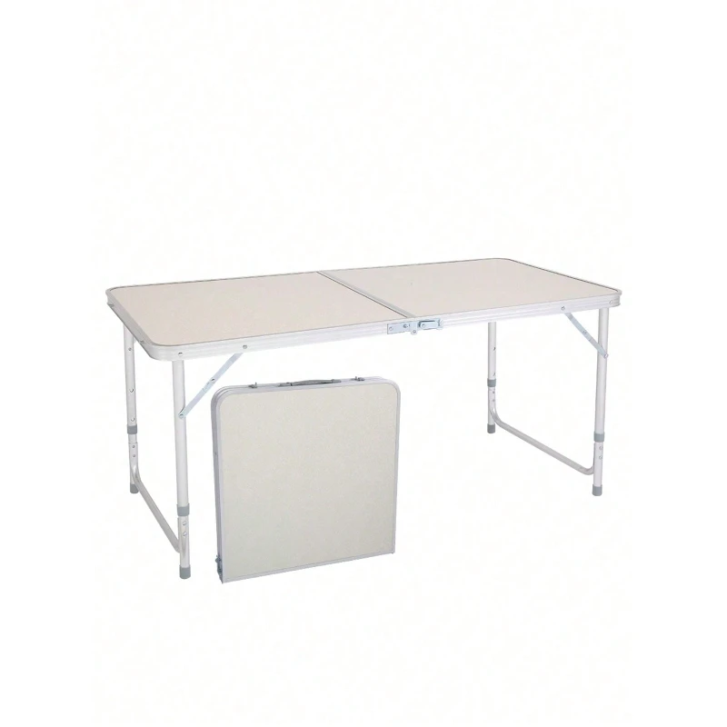 Outdoor Folding Table Portable Lightweight Aluminum Camping Picnic Table Heavy Duty for Patio BBQ Garden Events