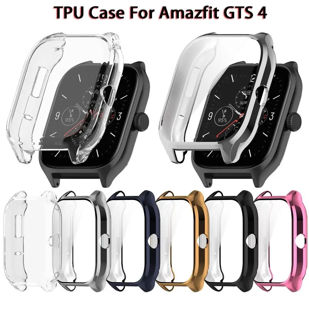 New Bumper Full Coverage Case TPU Protective Cover For Amazfit GTS 4
