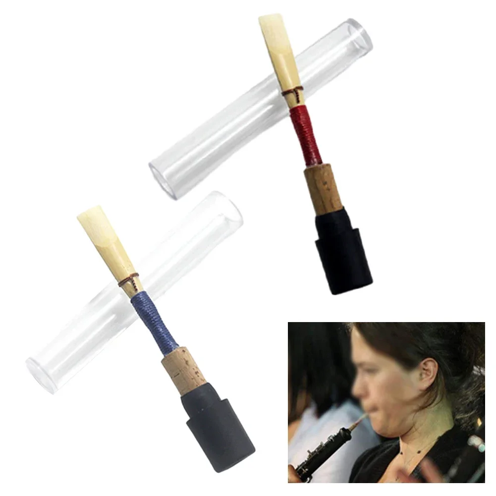 Caña para oboe, pieza de instrumento de viento medio, cañas para oboe, tono concentrado, buena vibración. Oboe Práctico