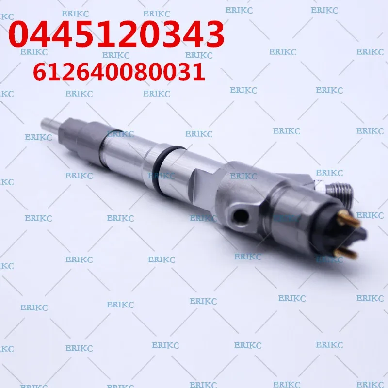 ERIKC 0445 120 343 Fuel Pump Injection 0445120343 Auto Fuel Injector 0 445 120 343 Diesel Engine Control Injector 612640080031