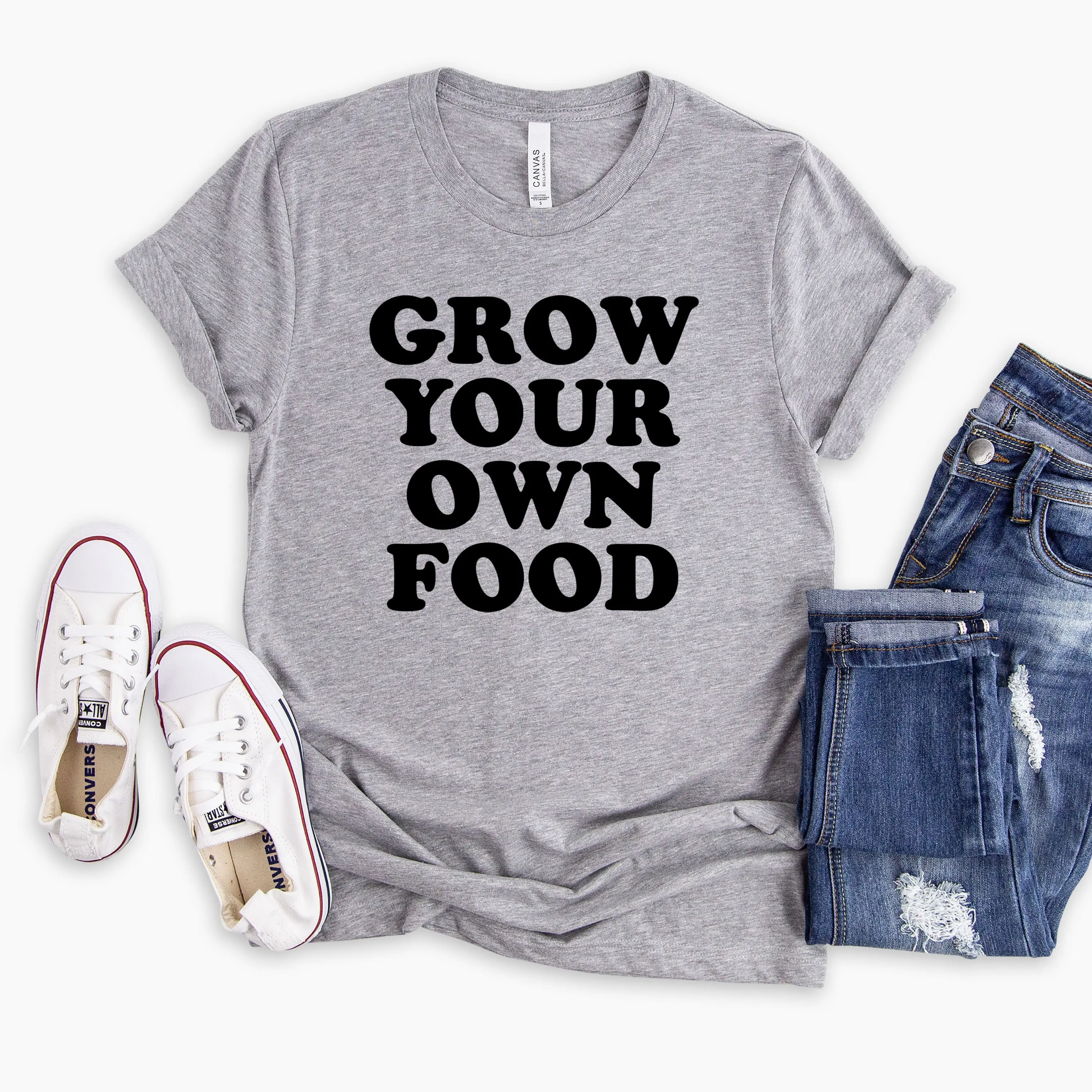 Garden lover gardening gift farming vegetable shirt grow your own food t for gardener