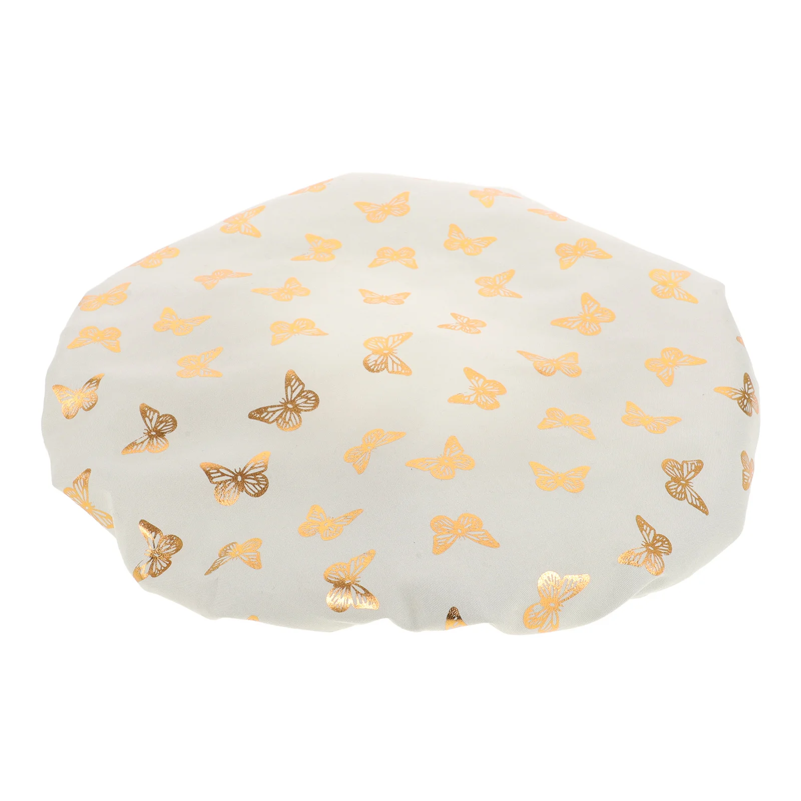 

Reusable Waterproof Cap Women Large Elastic Satin Bonnet Stretchy Bath Hair Decorative Reusable Shower Cap Treatment Home