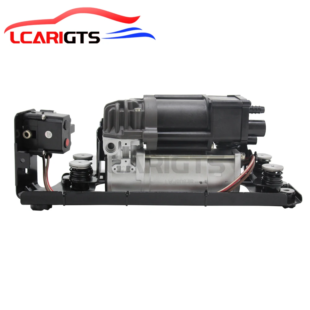 

1 Set Air Supension Compressor Pump With Bracket & Solenoid Valve Block For BMW 5/7 Series F02 F11 37206864215 3720 6864 215