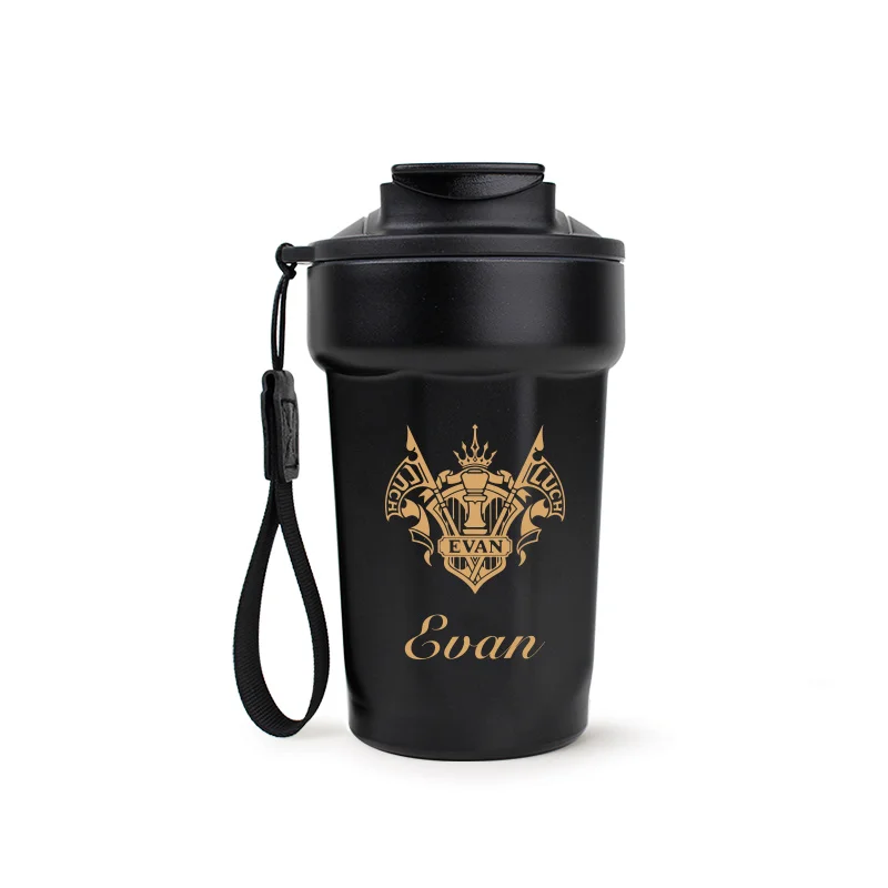 Light and Night Game Anime Cos Charlie Jesse Osborn Evan Sariel 2024 Unisex 450ml Insulated Cold Coffee Milk Cup Gift