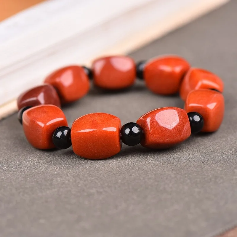 Popular Gold Silk Jade Single Ring Bracelet, Suitable for Both Men and Women, Daily Versatile Jewelry