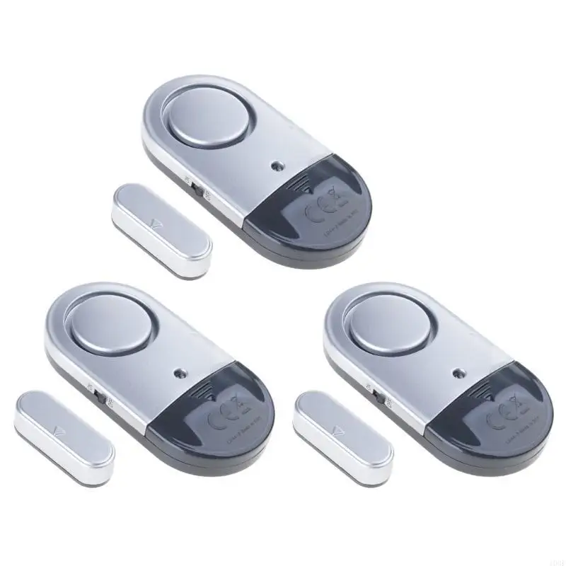 103F Door And Window Alarms Wireless Security Sensors System For Child Safety & Burglar Prevention Easy Installation