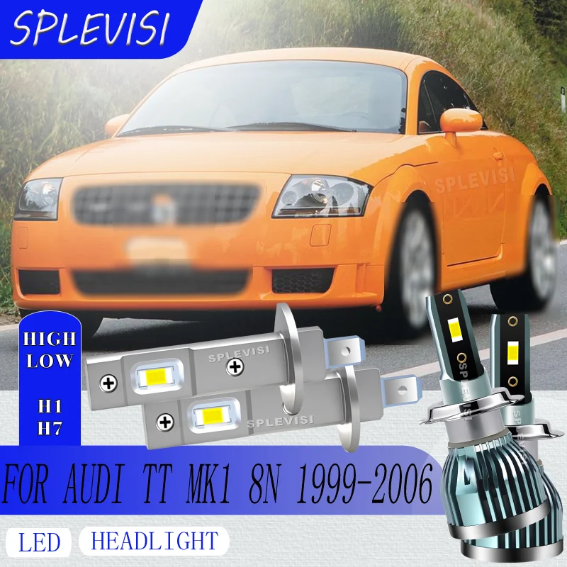 

IP68 Long Lifespan Reliable for Years Headlight high low beam LED For Audi TT MK1 8N 1999 2000 2001 2002 2003 2004 2005 2006