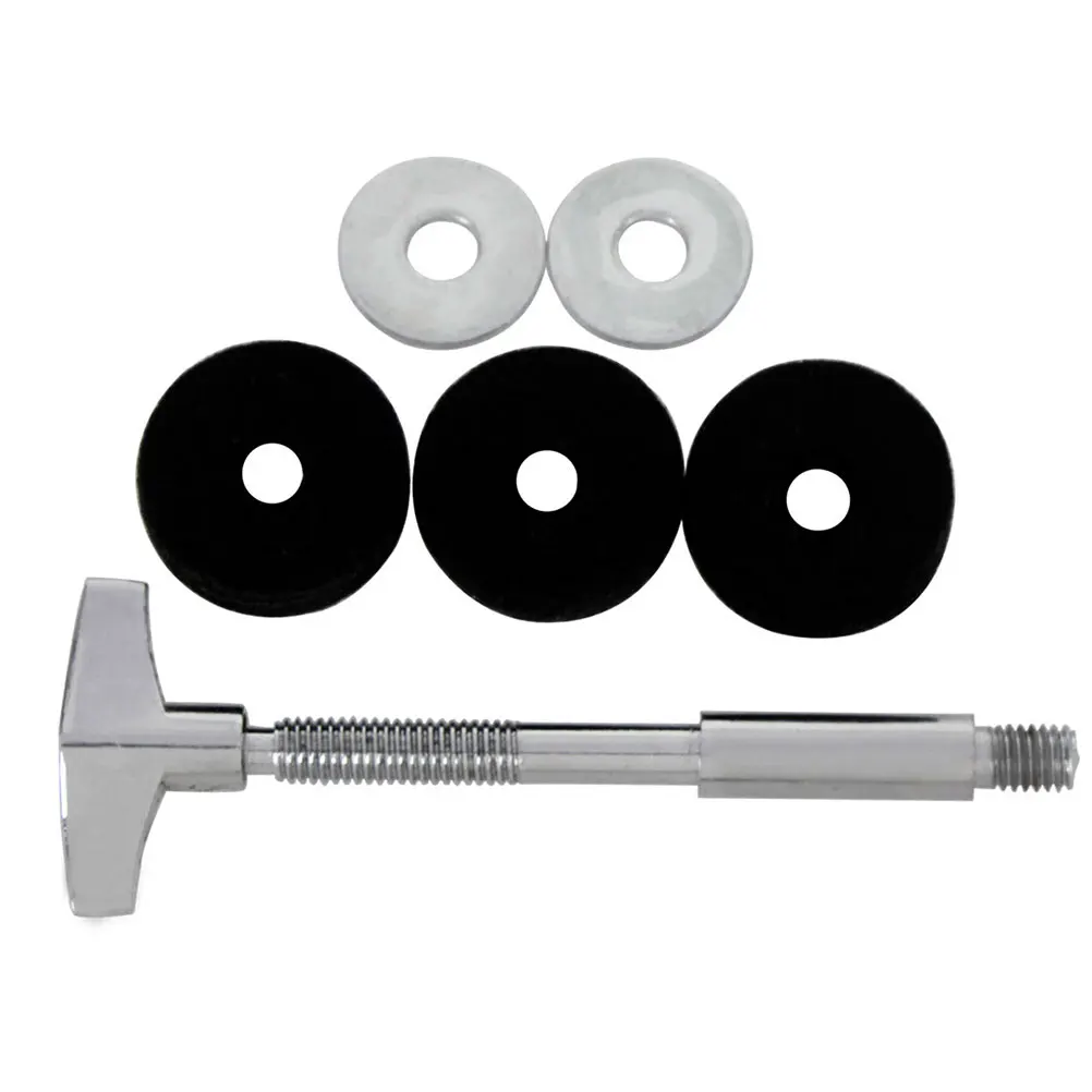 

Set Hanging Cymbal Sturdy Double Head Screw Rust-Proof Wear-Resistant Smooth Surface Professional Cymbal Screw For Drum Kit