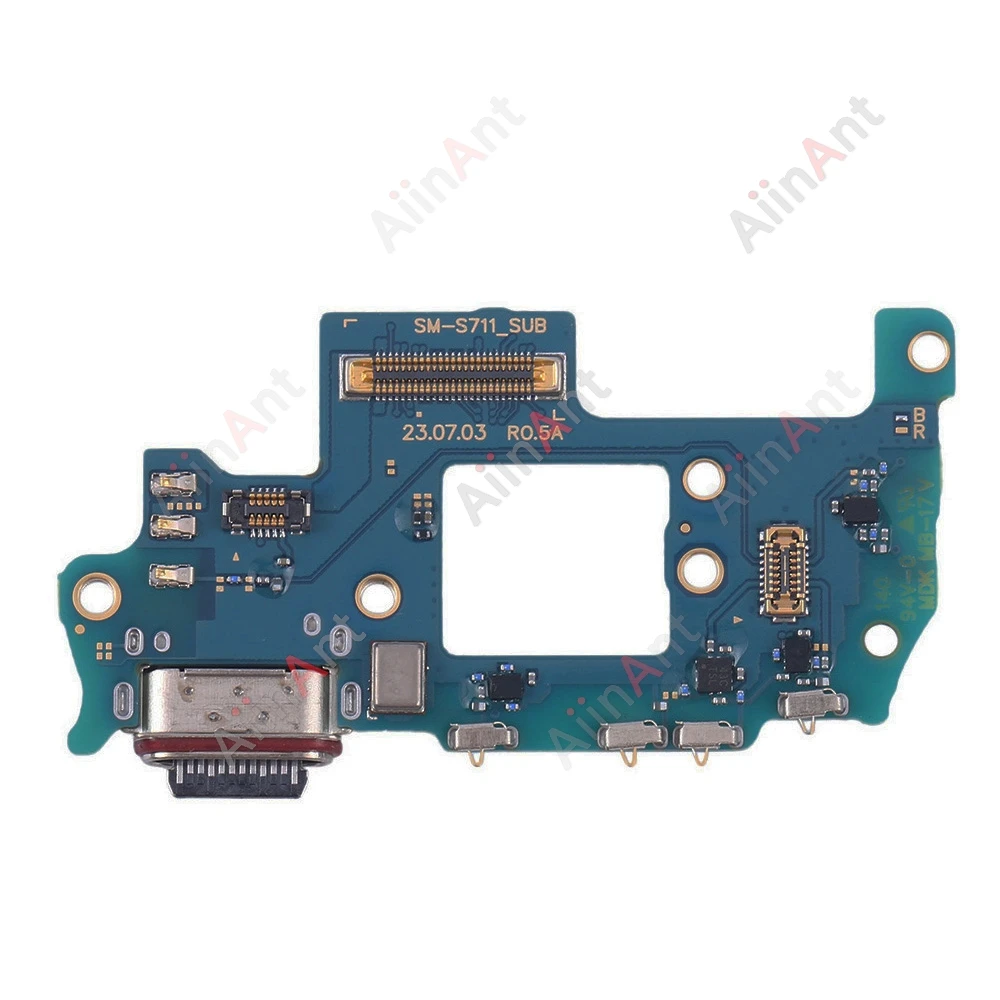 USB Mic Board Dock Charger Connector Charging Port Flex Cable For Samsung Galaxy S25 S24 S23 S21 S20 FE G781U G990U S711U S721U