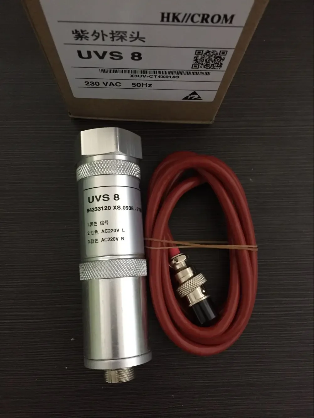 Burner UV probe UVS8, UVS8T, UV flame probe UVS8-1 UV detector