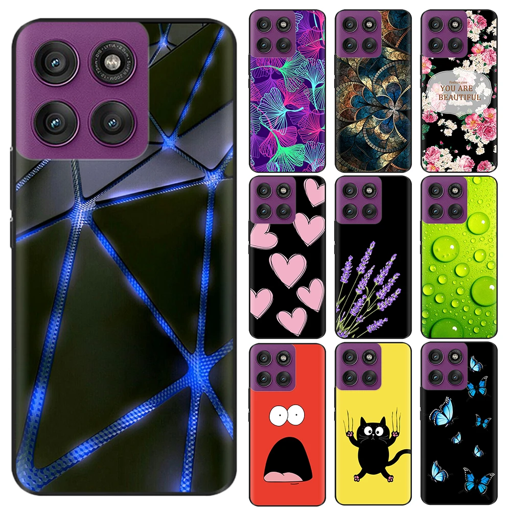 

Противоударный чехол для Motorola Edge 60 Pro, мягкая силиконовая задняя крышка для телефона Motorola Edge 60 Edge60 Fusion Pro, чехлы Hoesje