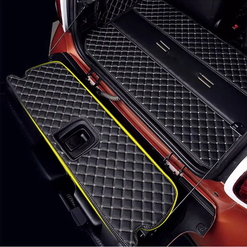 Модификация салона автомобиля, кожаная подушка для багажника с полным объемным звуком, украшение для багажника для Smart 451 453 Fortwo Car Stylig