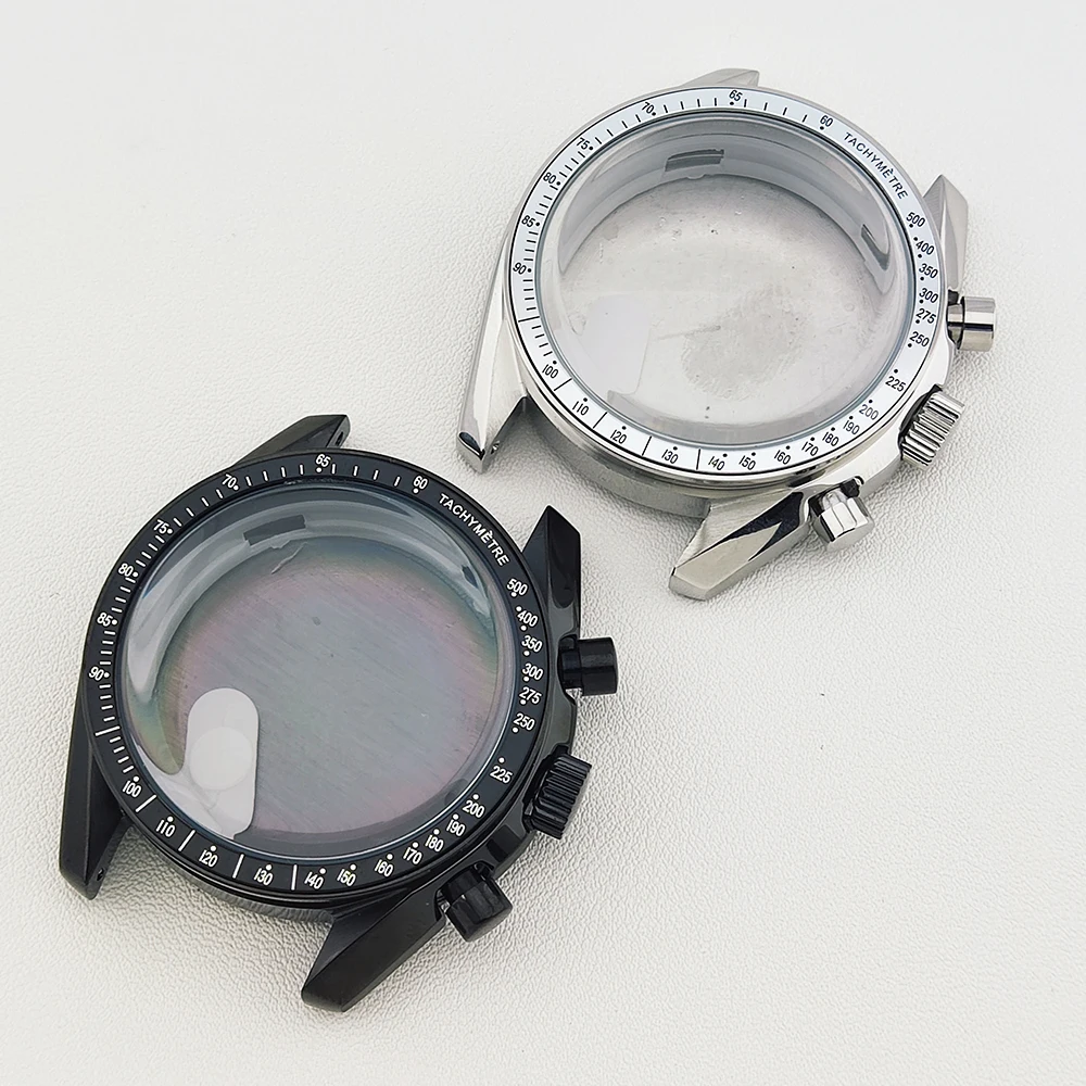 

Корпус часов 39,7 мм Корпус VK63 Корпус из нержавеющей стали Аксессуары для часов подходит для корпуса механизма vk63 подходит для ремешка 20 мм