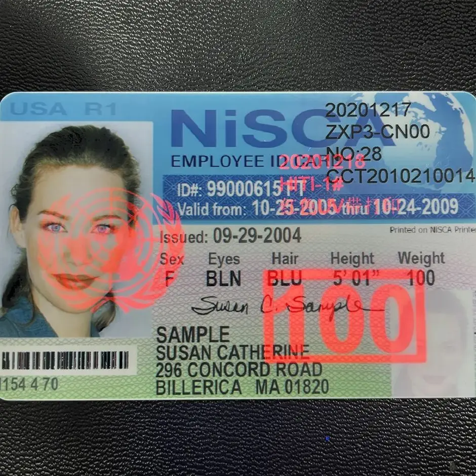 Imagem -05 - Fita Invisível Invisível para Cartão de Identificação Zebra Zxp3 800033-uv Vermelho Verde Azul 1000 Impressões Rolo