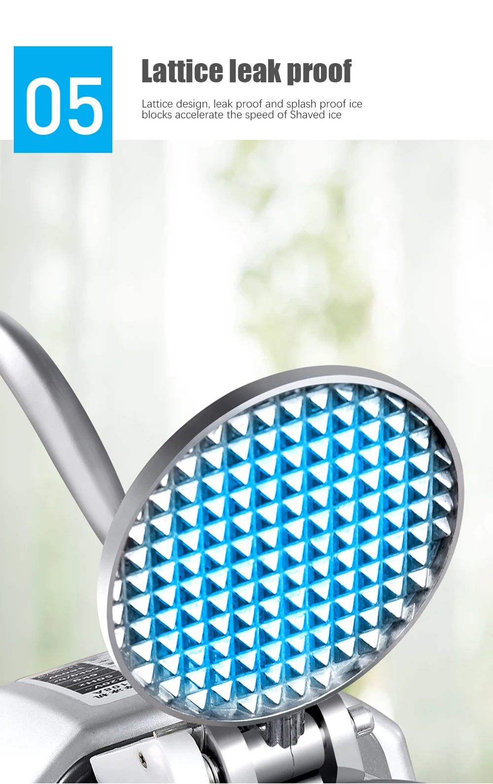 アイスクラッシャー多機能電気雪製氷機アイスシェーバーミニアイスクラッシャーマシン 85 キロ/h 家庭用および商業用アイスクラッシャー