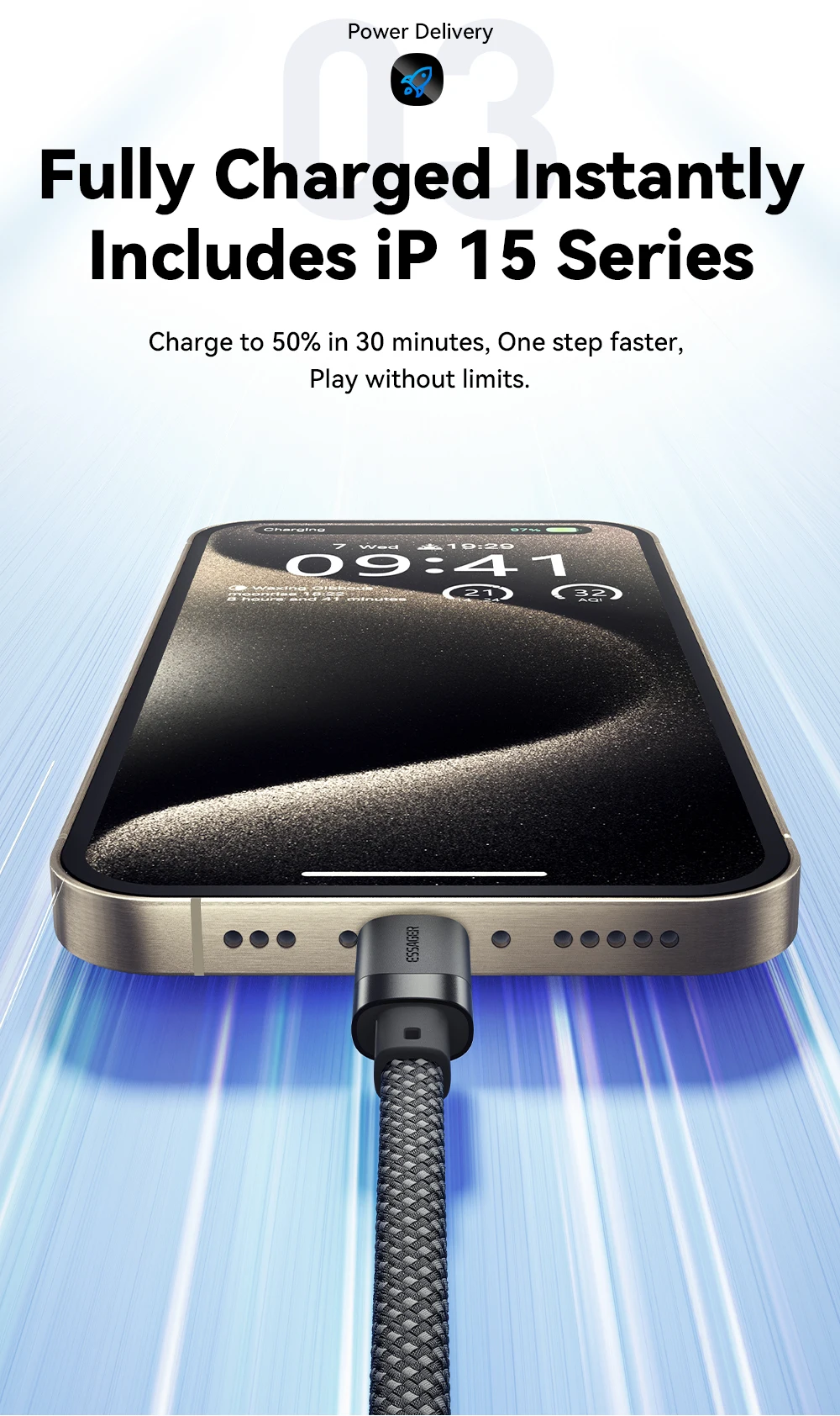 Essager USB C to C 100W Magnetic Fast Charger Cable for iPhone 15 65W Type C to C Data Charging Wire for Laptop Samsung