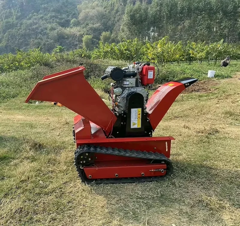 Customized Portable 5Hp Tree Shredder Branch Chipper and Wood Crusher Machine for Rubber Product Making Machinery