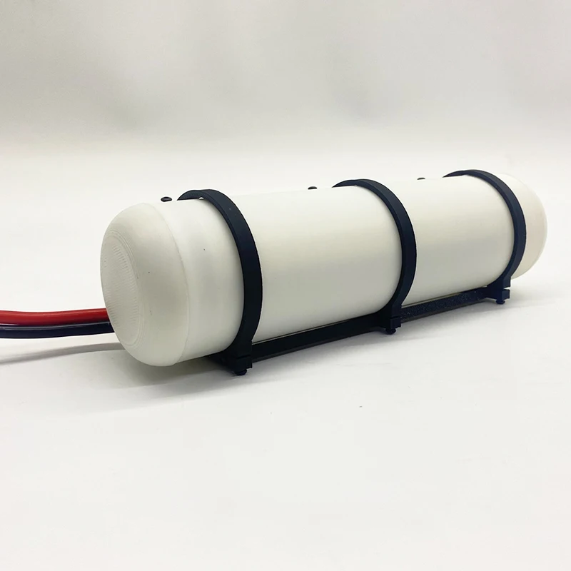 Modello di design originale Serbatoio dell'acqua Scatola batteria stampata in 3D per 1/14 Tamiya RC Camion Rimorchio ribaltabile Scania Benz Actros Volvo MAN FAI DA TE