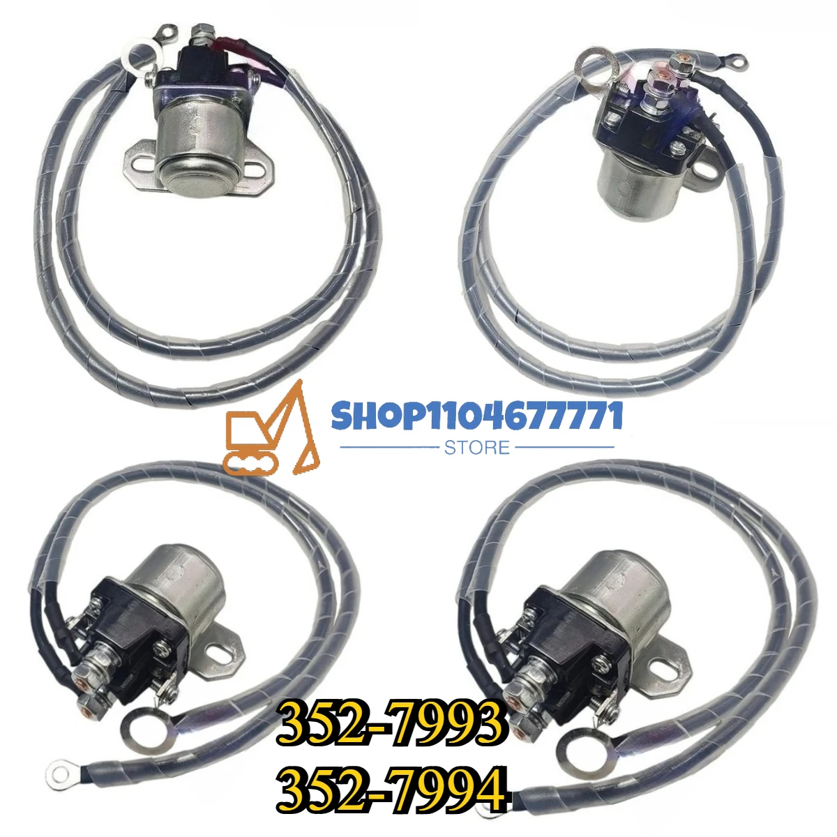

Новое реле стартера 3527993 3527994 352-7993 352-7994 для моделей 336E 349E 336FL 374FL 834K 844K 854K 988K 990K 992K 993K D8T D9T D11T