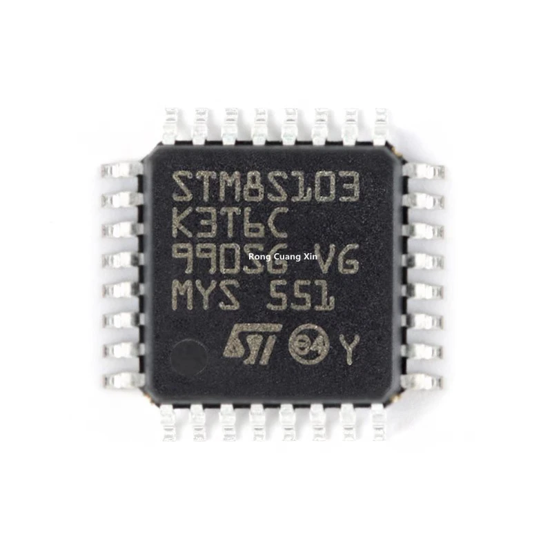 

5PCS New Original STM8S103 8S103K3T6C STM8S103K3T6C LQFP-32 16MHz/8KB Flash Memory/8-bit Microcontroller MCU Chip IC