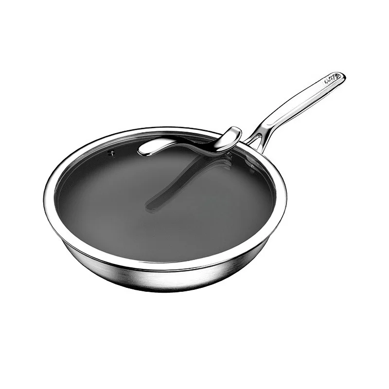 

Household wok, uncoated non-stick pan, induction cooker