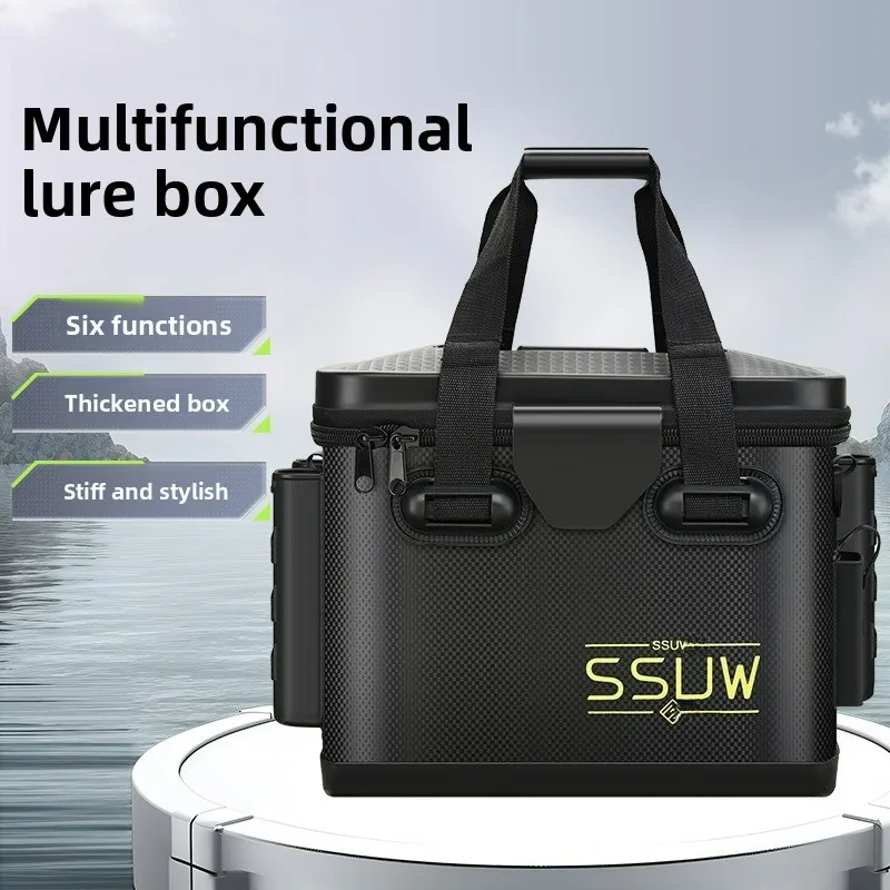 

Rock Fishing Box Live Fish Bag Multifunctional Road Sub Box Thickened Fishing Bucket New Fish Box Fishing Tool