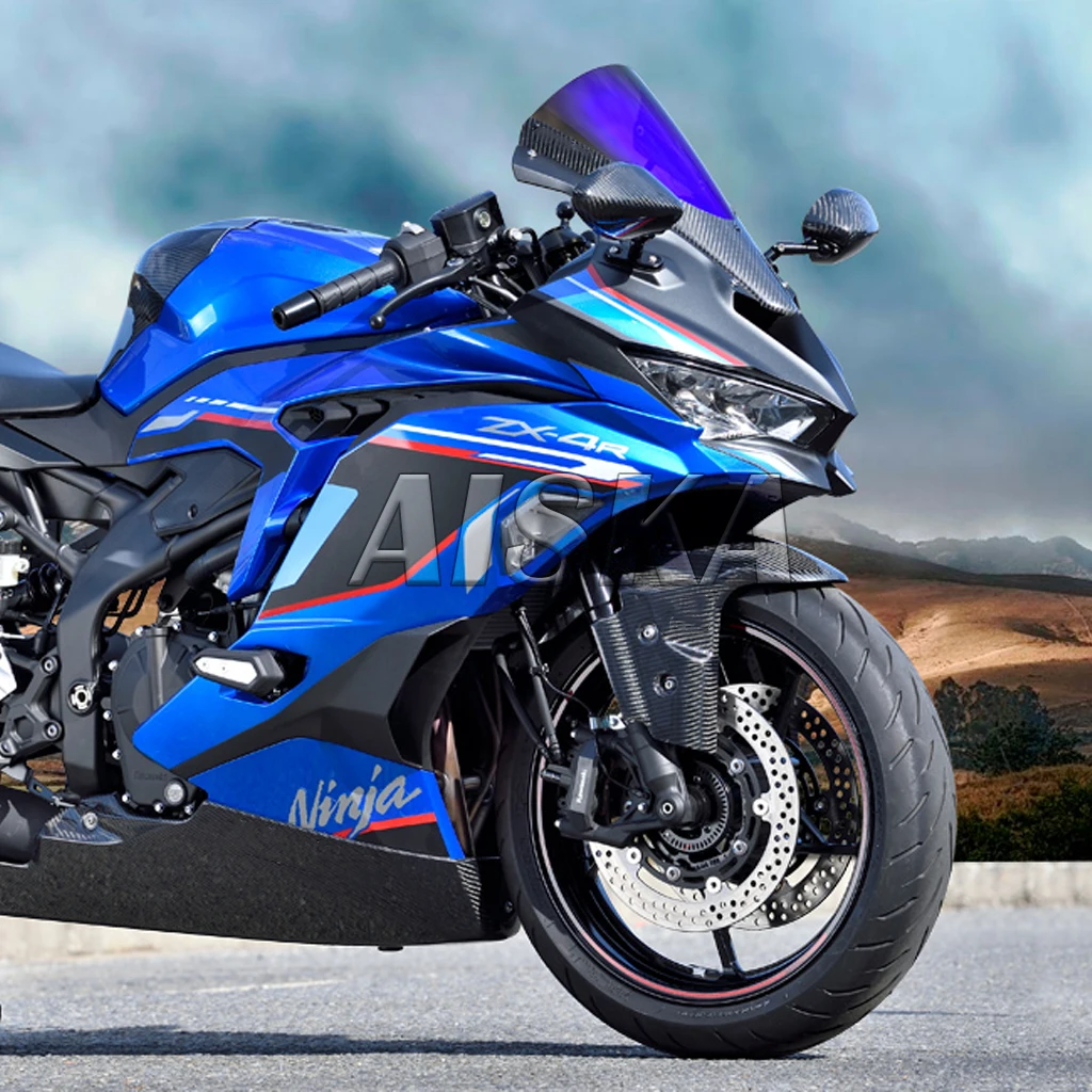 Fender Fuel Tank Side Panel Fairing Kit Dry Carbon Fiber Motorcycle Accessories For Kawasaki Ninja ZX4R ZX4RR ZX25R 2023+ 2024