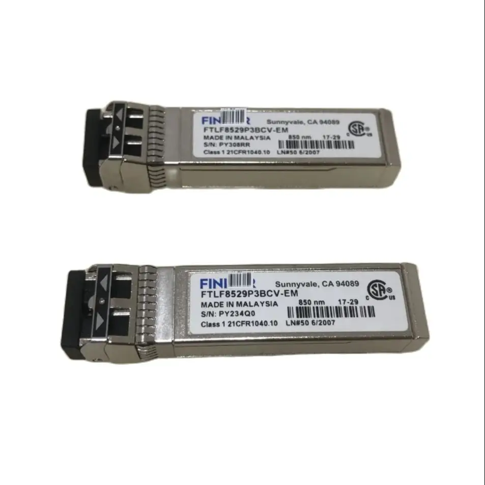 

Fi-ni-sar FTLF8529P3BCV-EM 16gb Fiber Module SFP SFP+ 850nm LC Fibre Channel Transceiver/16G Network Adapter Module