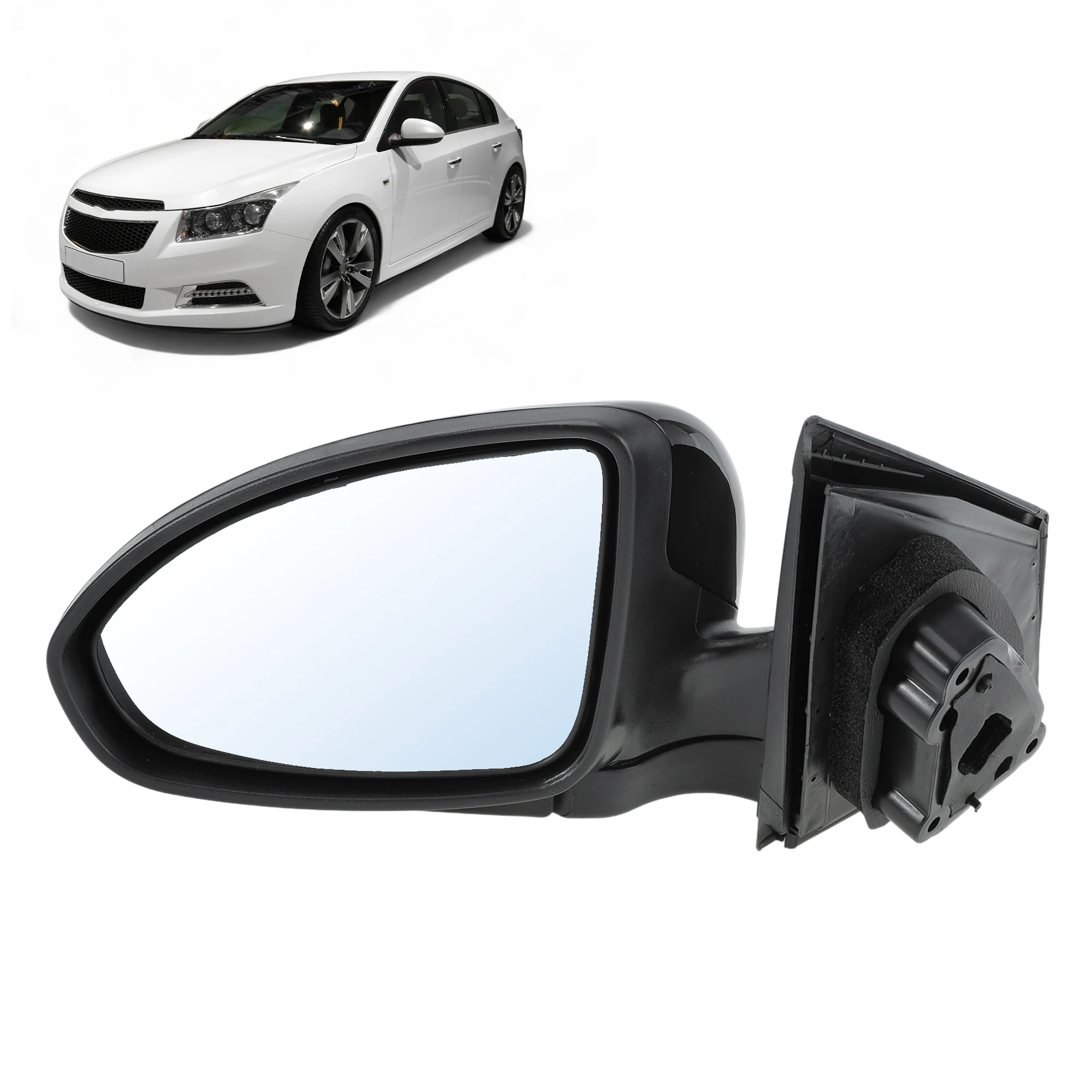 

UXCELL Left Driver Side Mirror Replacement for Chevy Cruze Limited 2016 for Chevrolet Cruze 2011-2015 Power Door Mirror Assembly