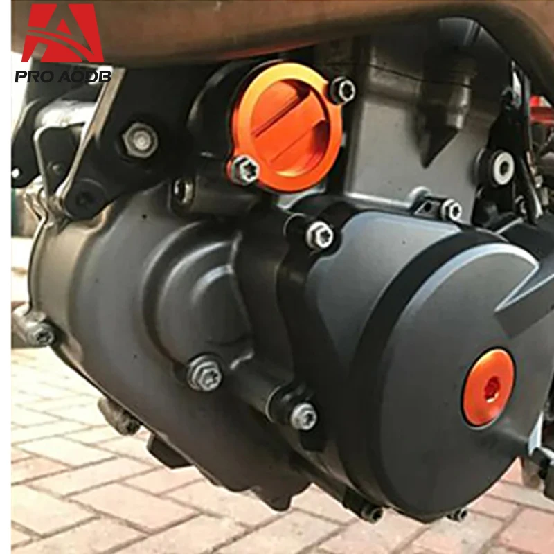 Motocross CNC pokrywa filtra oleju silnikowego korek dla GASGAS Husqvarna KTM Super Adventure/R/S/T SUPERMOTO/R SXF XCF EXCF XCFW XCW