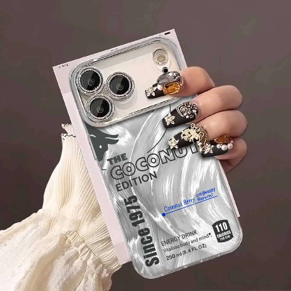 

Creative Modern Sketch Illustration Case For iPhone 17 Air 16 15 14 13 12 11 Pro Max 8 Plus Feather Yarn Material Soft Touch