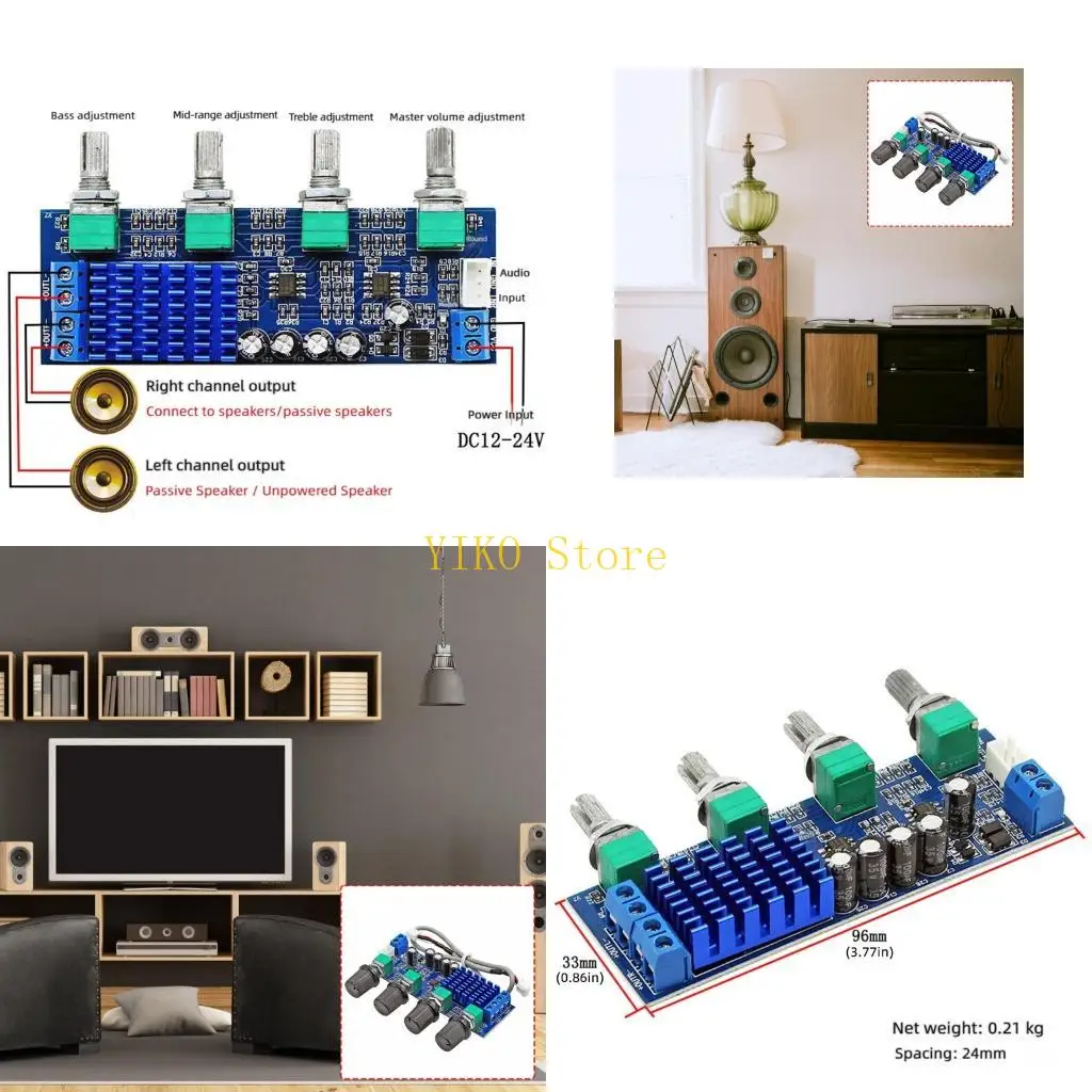 K32C Digital Power Amplifier Module for Customize Speaker Boxes and Sound Builds